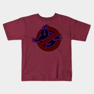 Ghostbusters Neon Glow Logo Kids T-Shirt